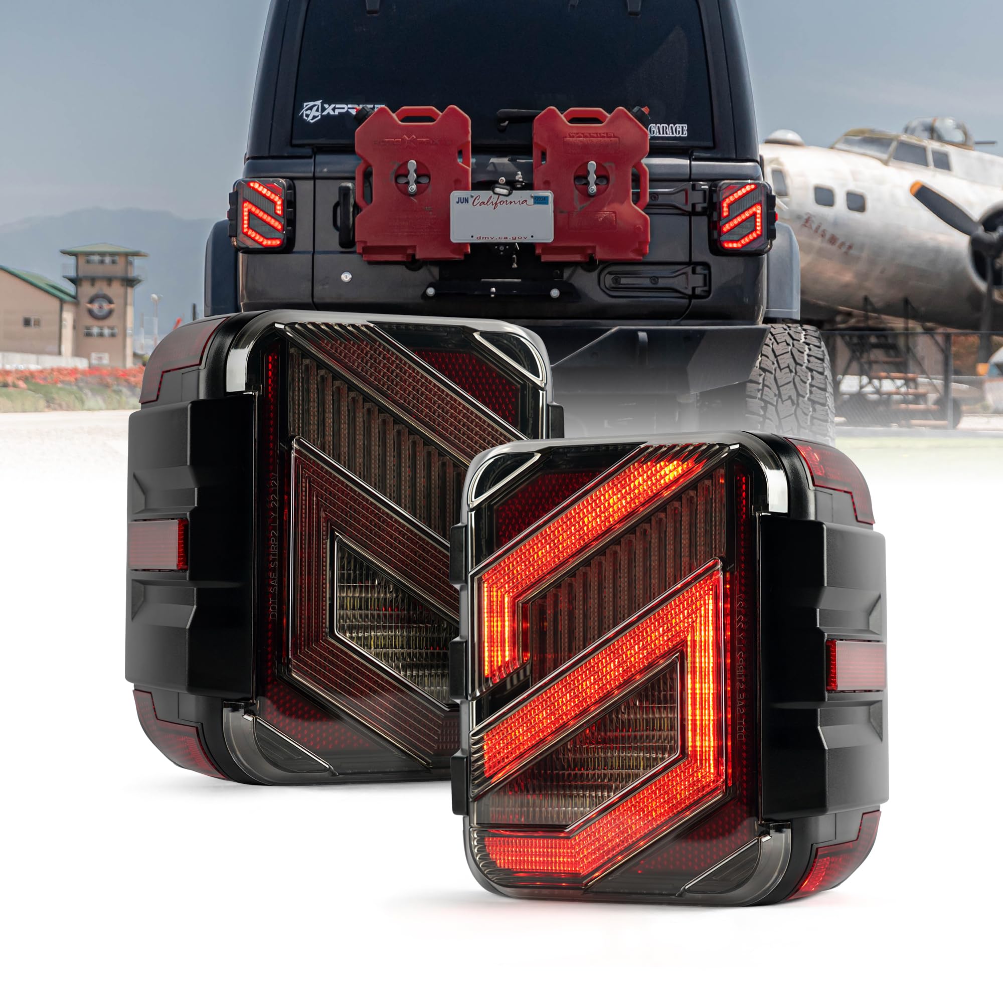 Jeep Wrangler JK Tail Lights | Savage Series