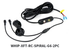 Xprite Replacement Control Box Wiring Harness for Spiral RGB LED Whip Lights | WHIP-XFT-RC-SPIRAL-G6-2PC Series
