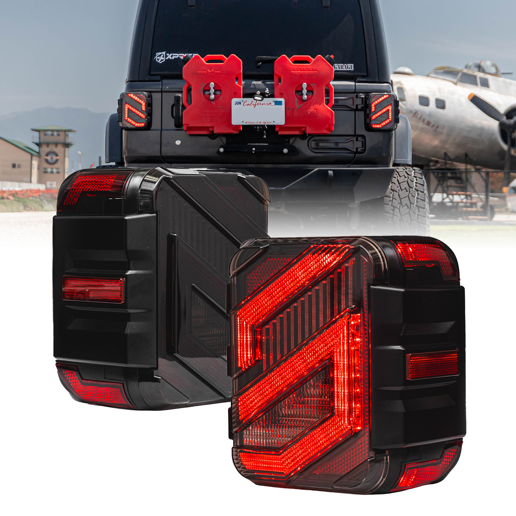 Jeep Wrangler JL Tail Lights | Savage Series