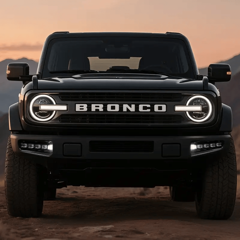 Ford Bronco Modular Bumper Fog Lights With Turn Signals