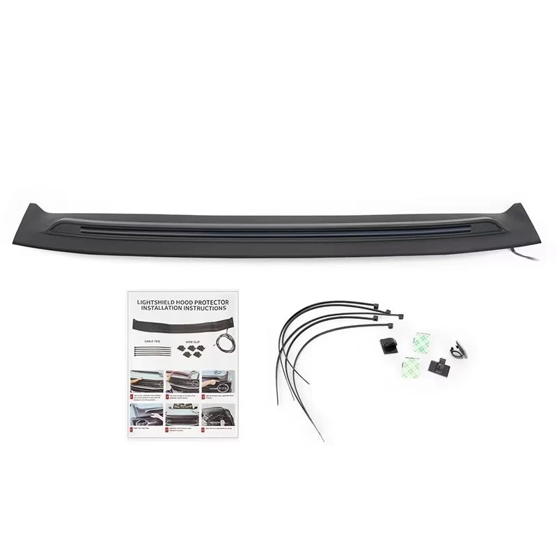 Front Hood Protector with DRL and Turn Signals for 2021-2026 Ford Bronco All Version