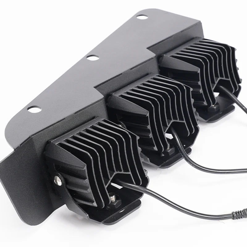 Ford Bronco Modular Bumper Fog Lights | Aluminum Material