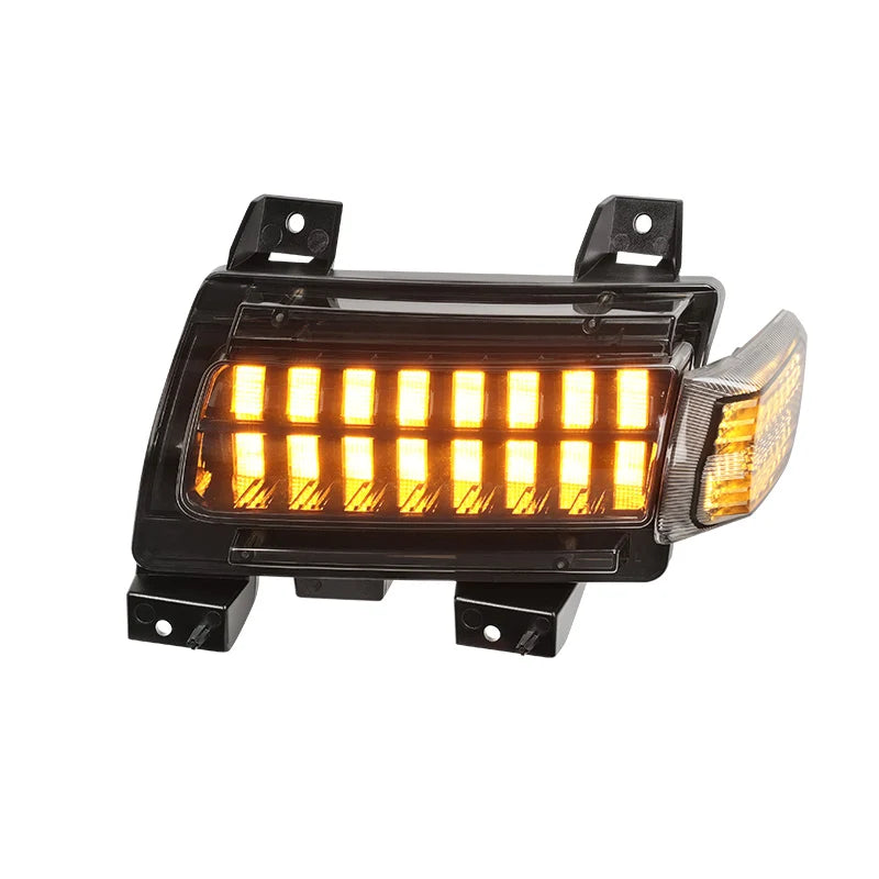 LED Turn Signal Lights with DRL & Side Marker for 2018-2025 Jeep Wrangler JL Sport Jeep Willys Sport