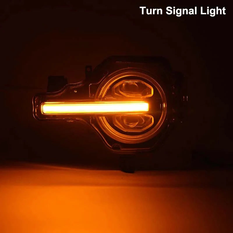 RGB LED Headlights Assembly for 2021-2026 Ford Bronco