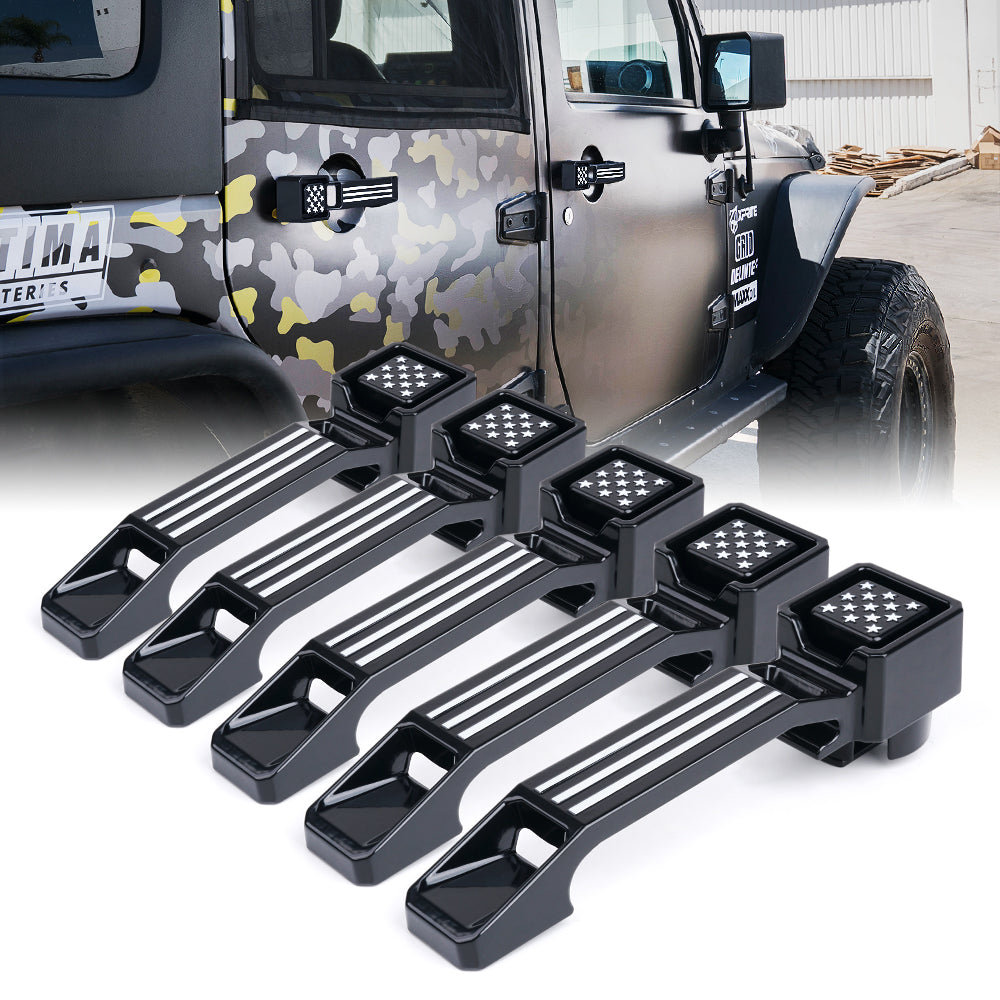 Jeep JK Aluminum Door Handle Set | Freedom Series