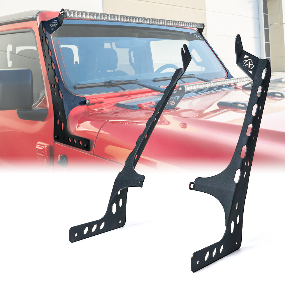 Hood Mounting Brackets for Light Bars