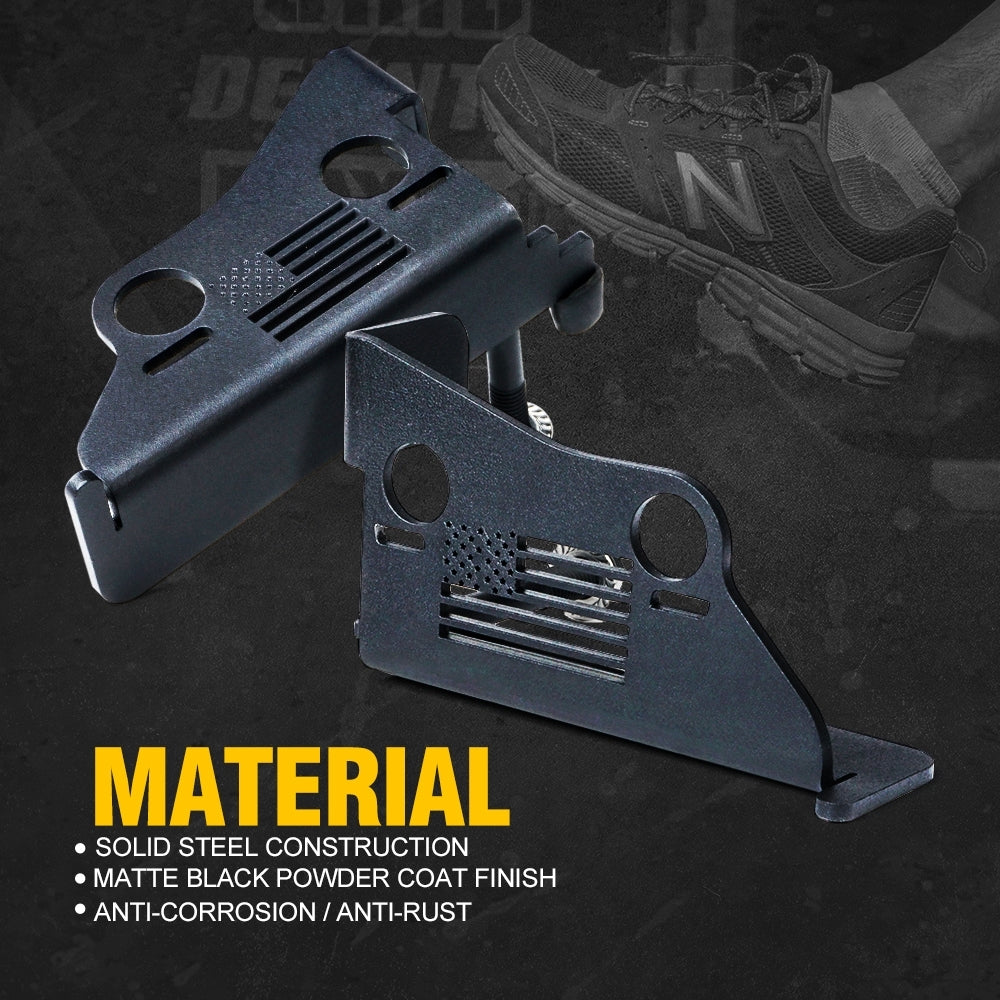 Front Foot Pegs View