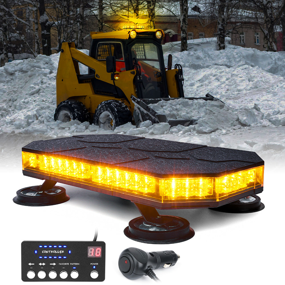 Mini Emergency Rooftop Light Bar with Magnetic Base | Ranger G2 Series