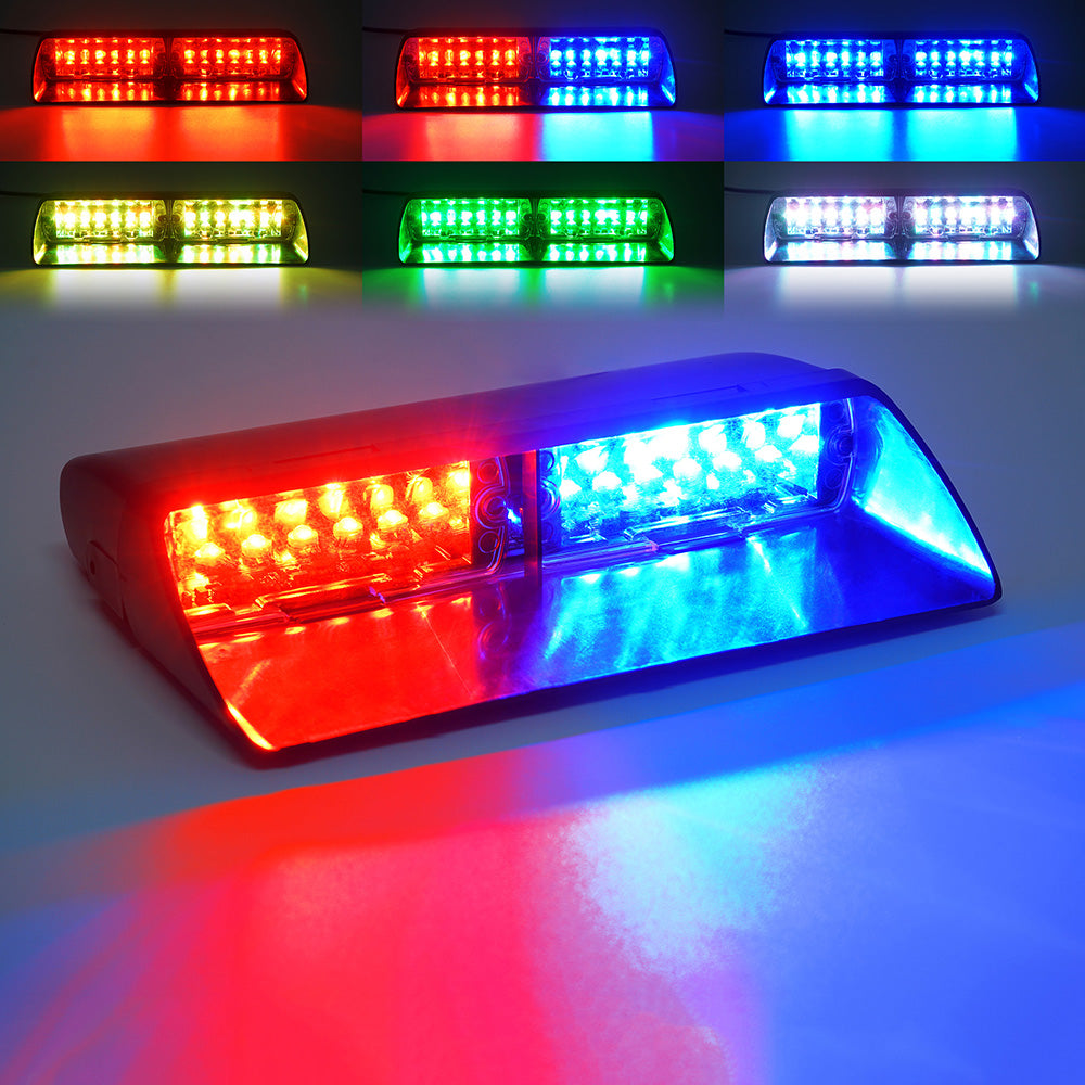 RGB Windshield Dash Strobe Lights With Suction Cups | Undercover Series