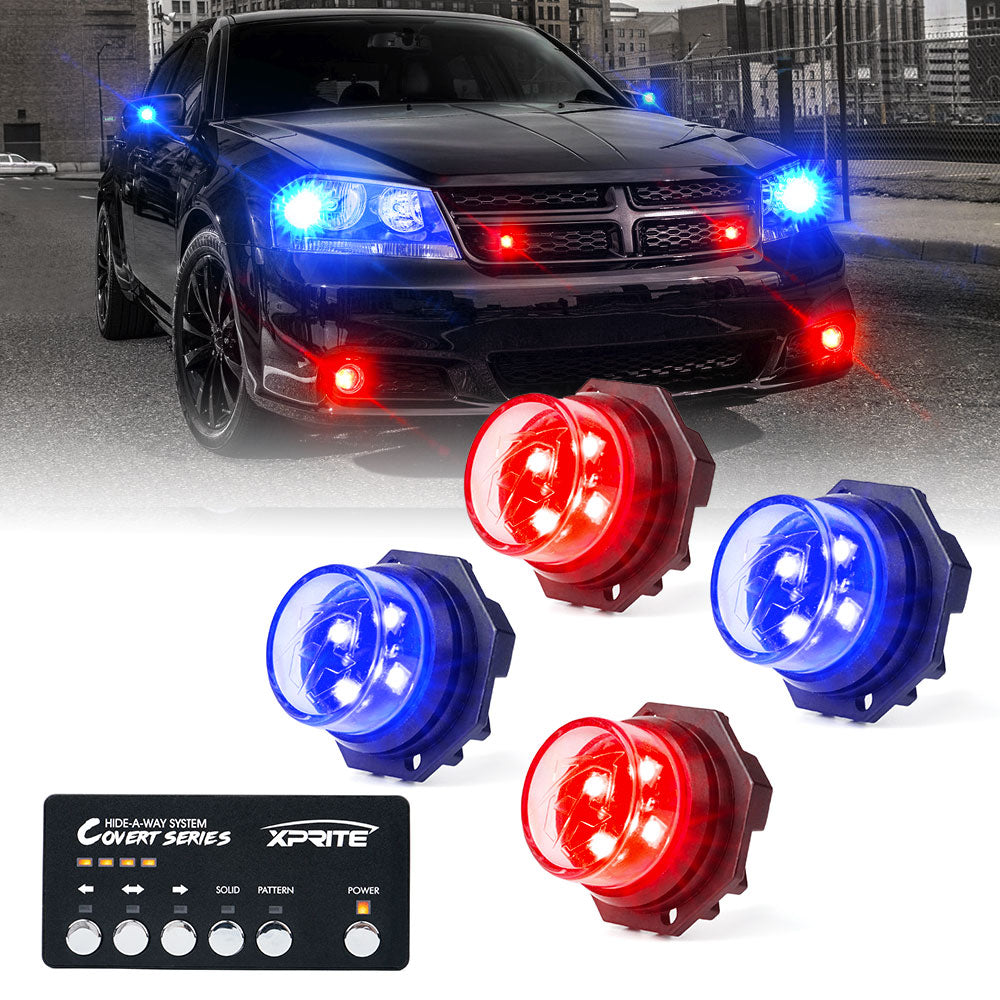 LED Hideaway Strobe Lights | Covert Series