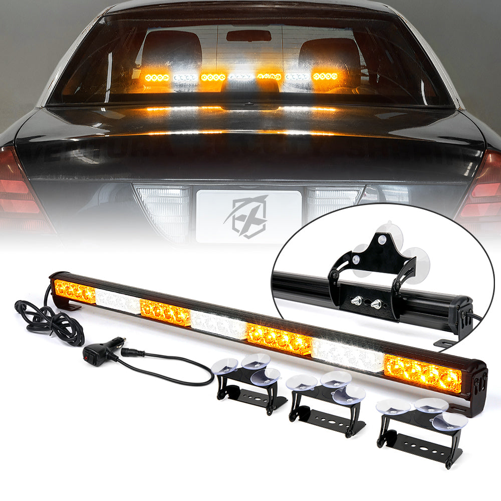 31.5" LED Traffic Advisor Light Bar with Suction Cup Mount