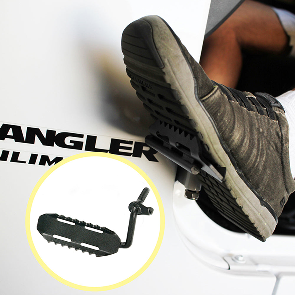 Xprite Spiked Front Foot Pegs for 2007-2018 Jeep Wrangler JK