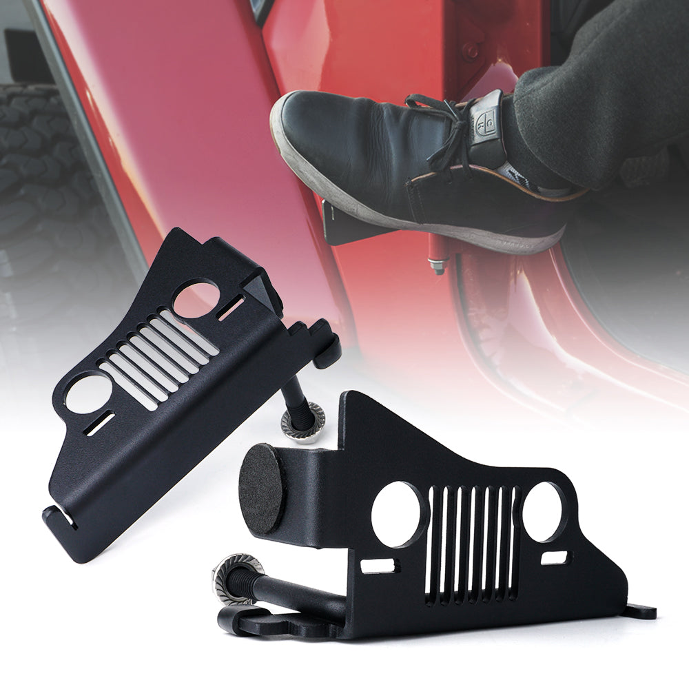 Xprite Front Foot Pegs for 2018+ Jeep Wrangler JL