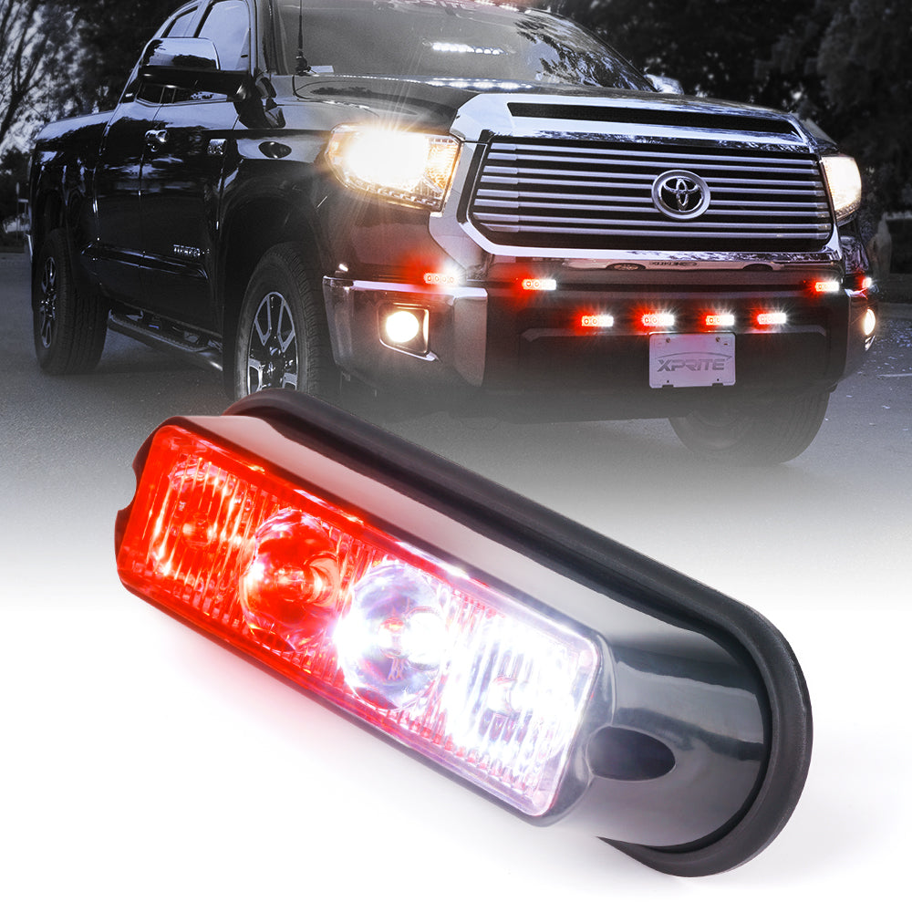 Xprite G1 Marker Series 4W Surface Mount Grille Strobe Light Head