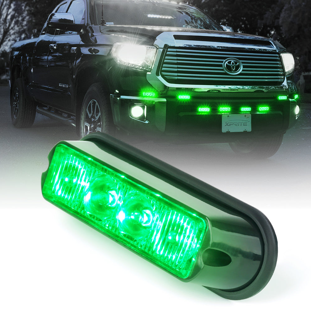Xprite G1 Marker Series 4W Surface Mount Grille Strobe Light Head