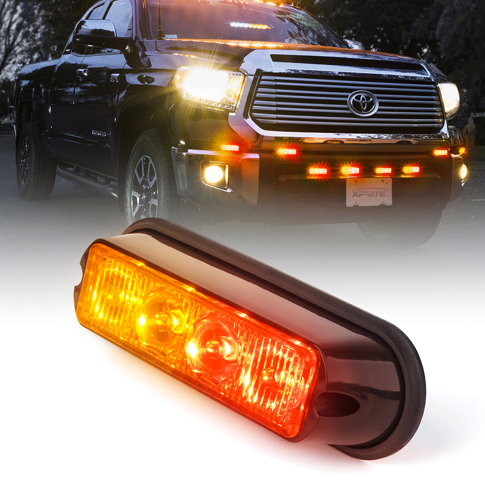 Xprite G1 Marker Series 4W Surface Mount Grille Strobe Light Head