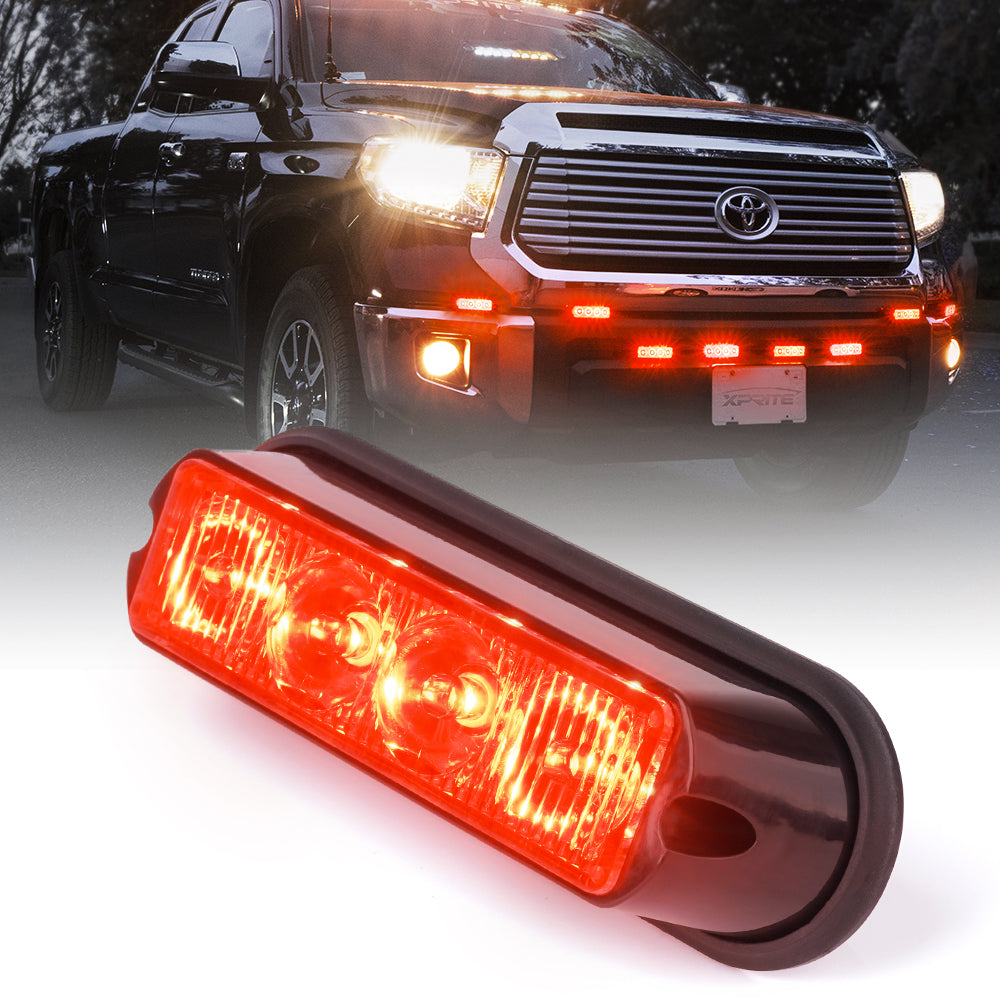 Xprite G1 Marker Series 4W Surface Mount Grille Strobe Light Head