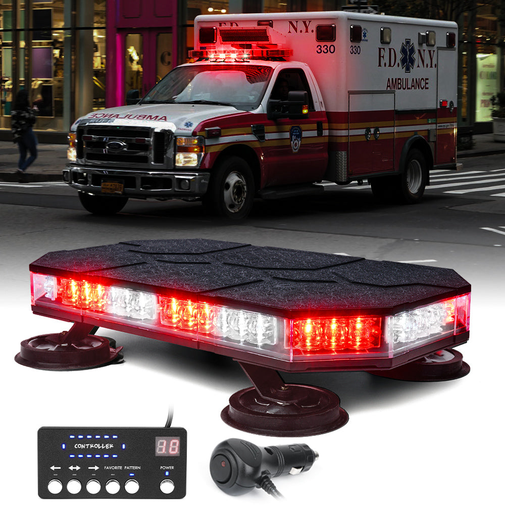 Mini Emergency Rooftop Light Bar with Magnetic Base | Ranger G2 Series