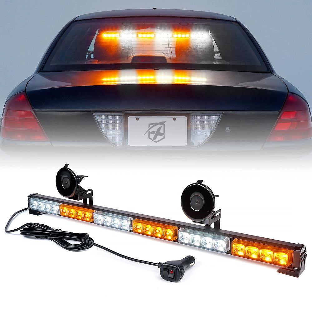 26" LED Traffic Advisor Strobe Light Bar | Controller 6 Series