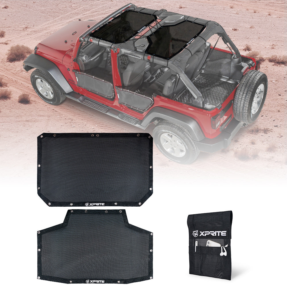 Jeep Wrangler Sun Shade Top for JK 4D