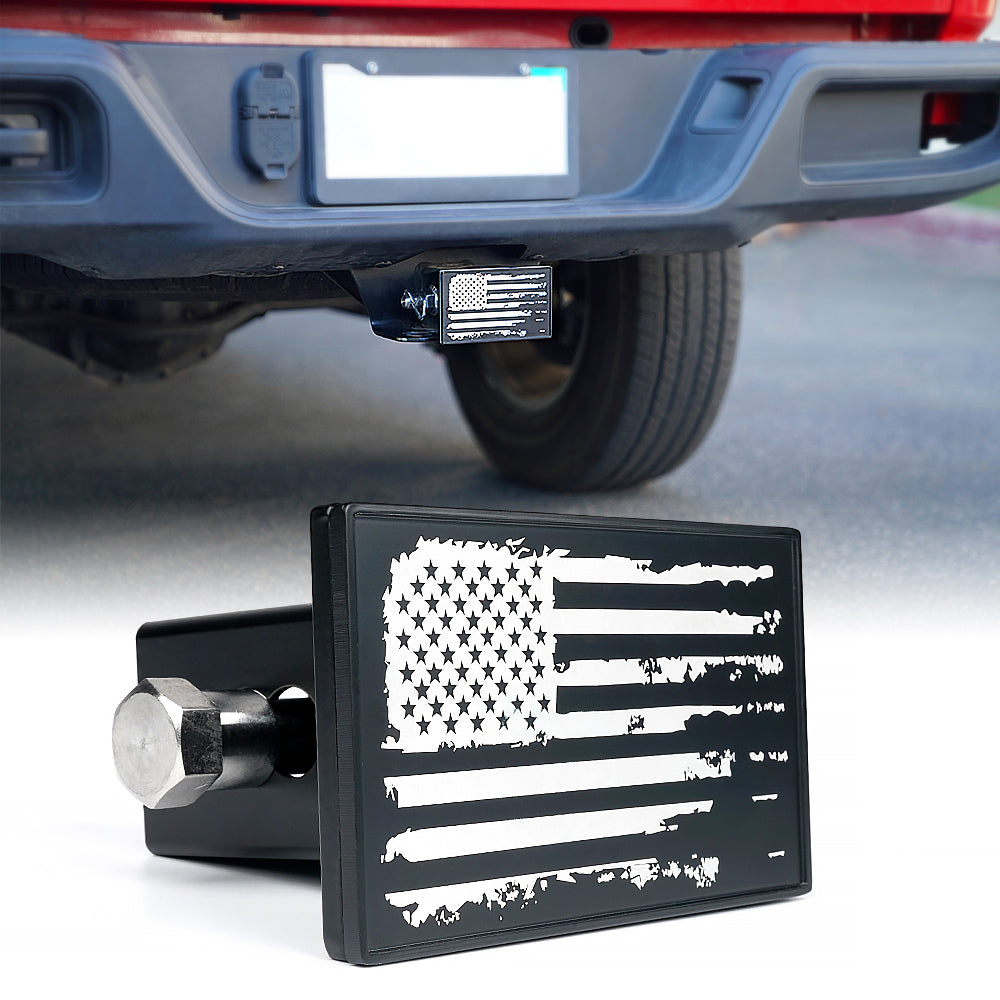 Xprite Aluminum Trailer Hitch Cover for 2" Receivers