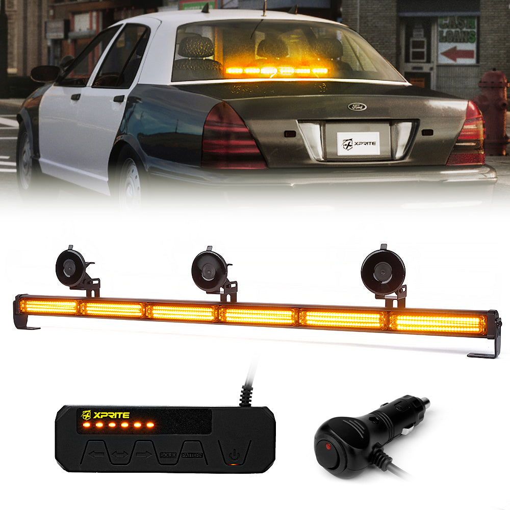 35" COB Traffic Advisor Strobe Light Bar | Warrant G2 Series