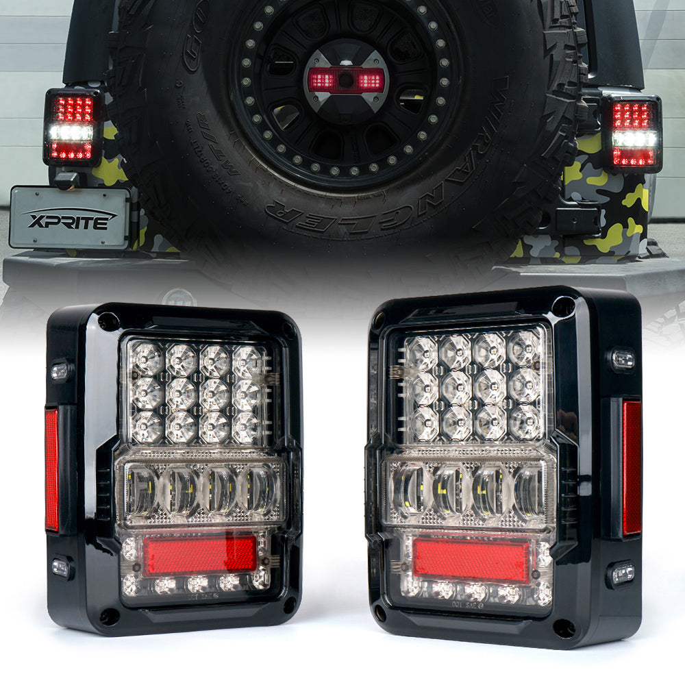 2007-2018 Jeep Wrangler JK LED Tail Lights