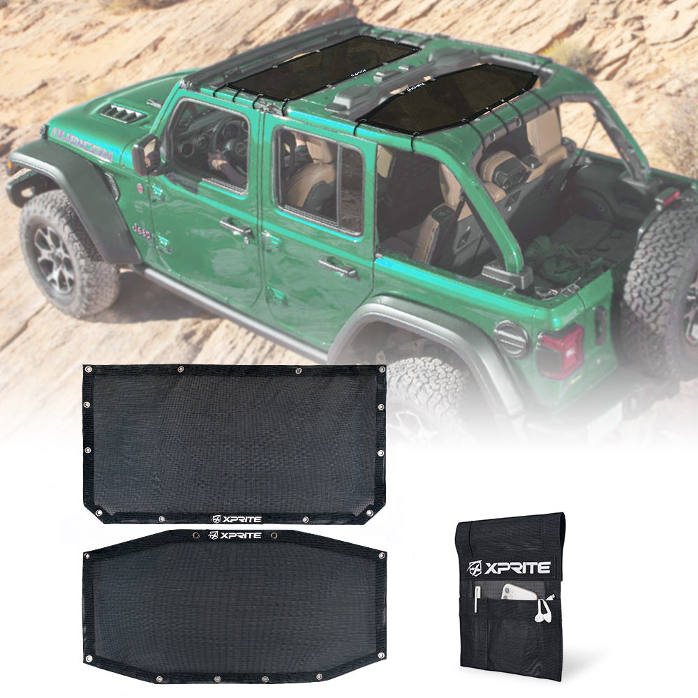 Jeep Bikini Mesh Sunshade Top for Wrangler JLU