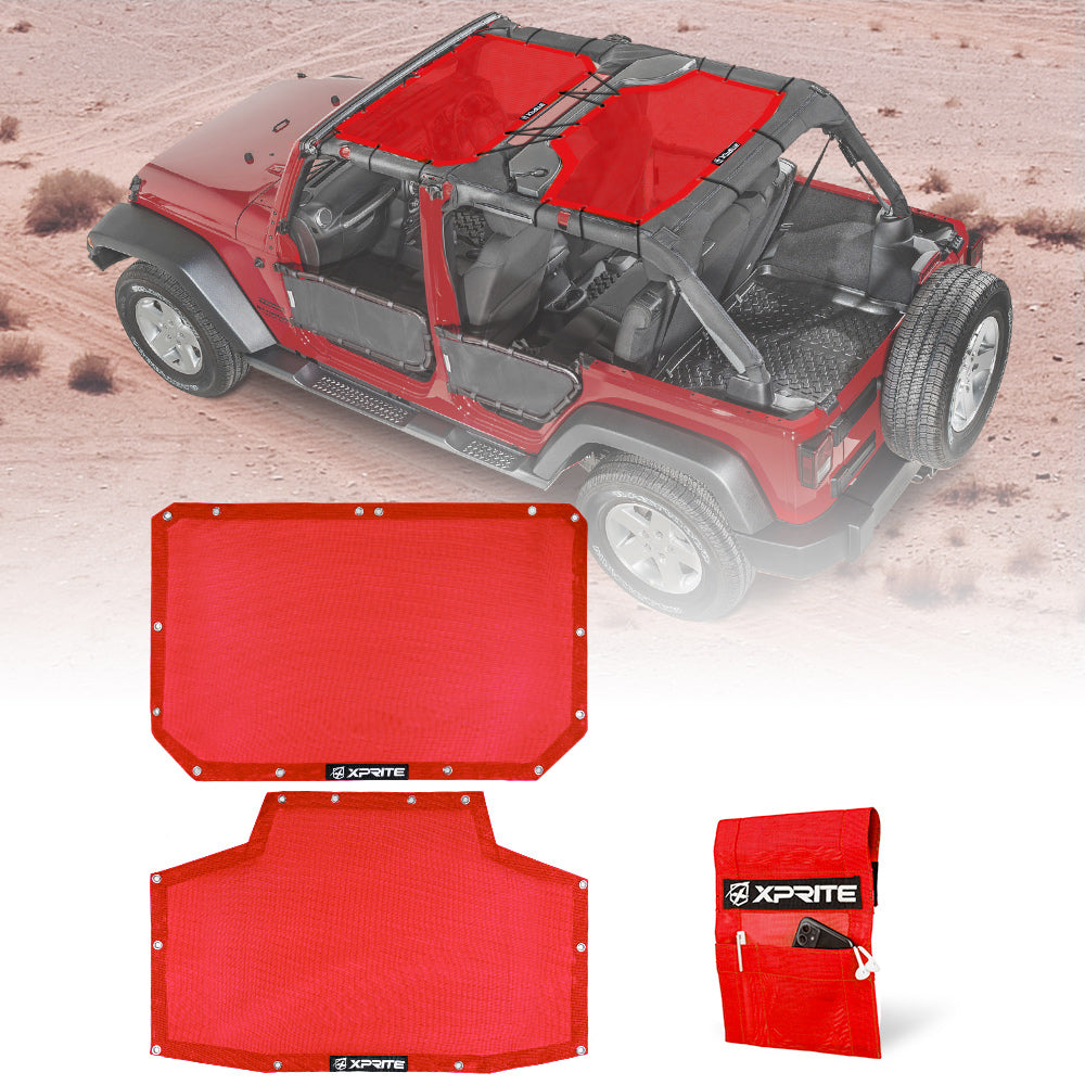 Jeep Wrangler Sun Shade Top for JK 4D