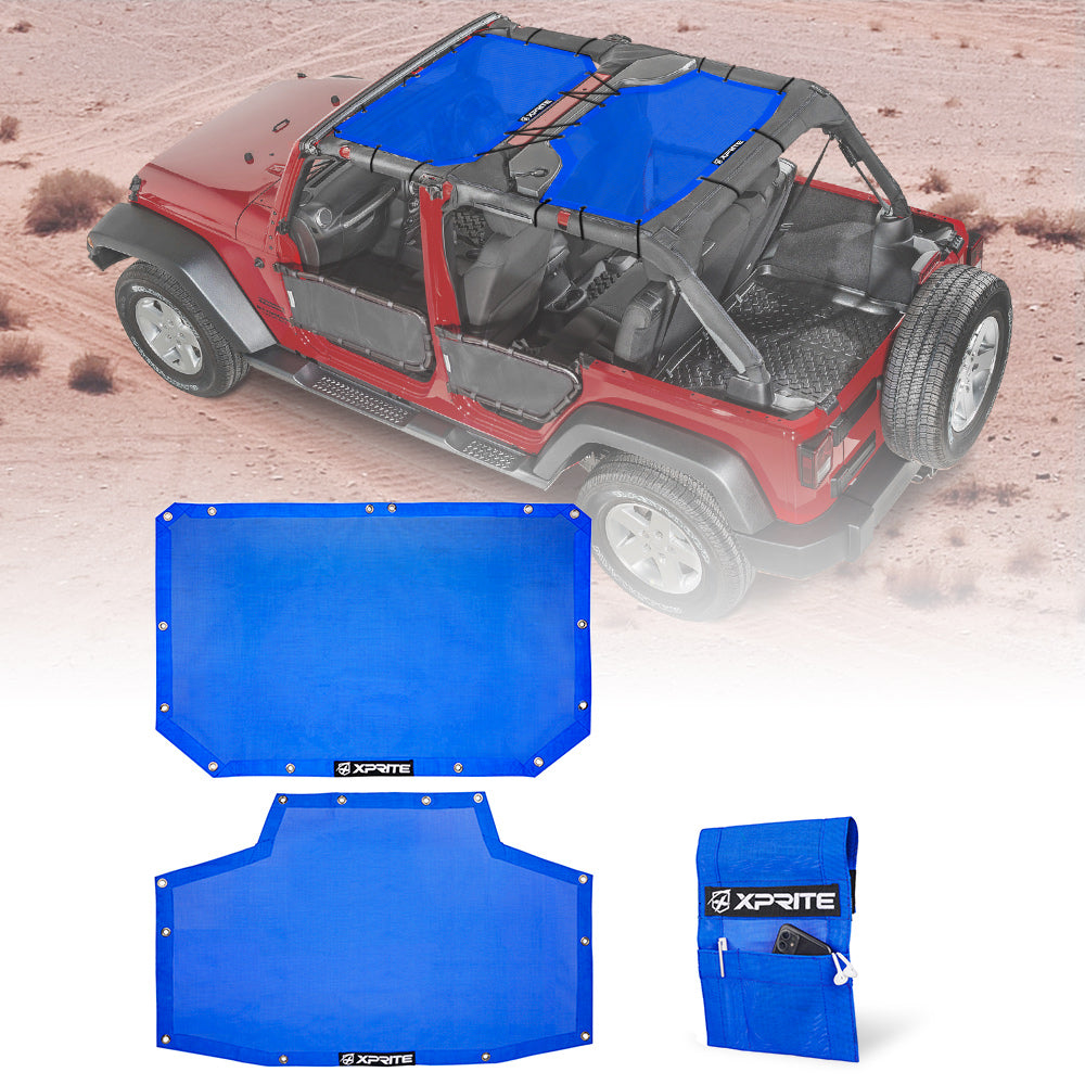 Jeep Wrangler Sun Shade Top for JK 4D