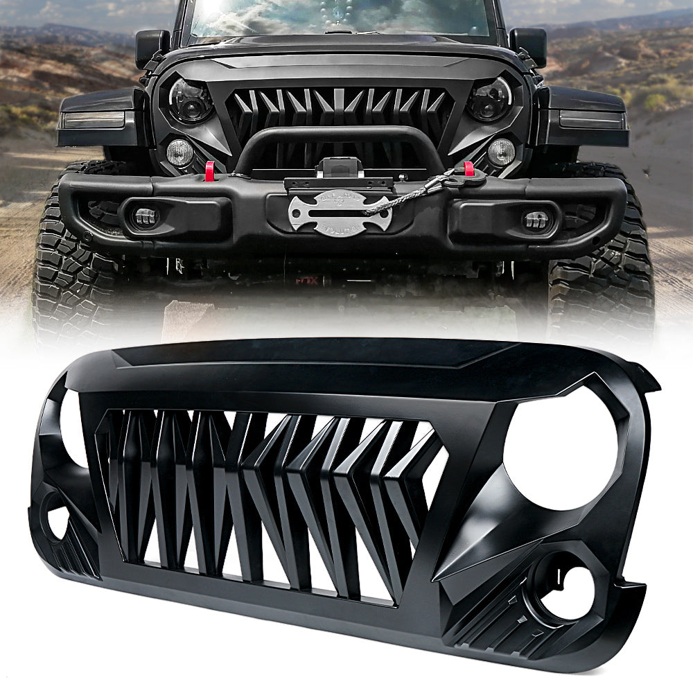 Jeep Grille for 2007-2018 Jeep Wrangler JK