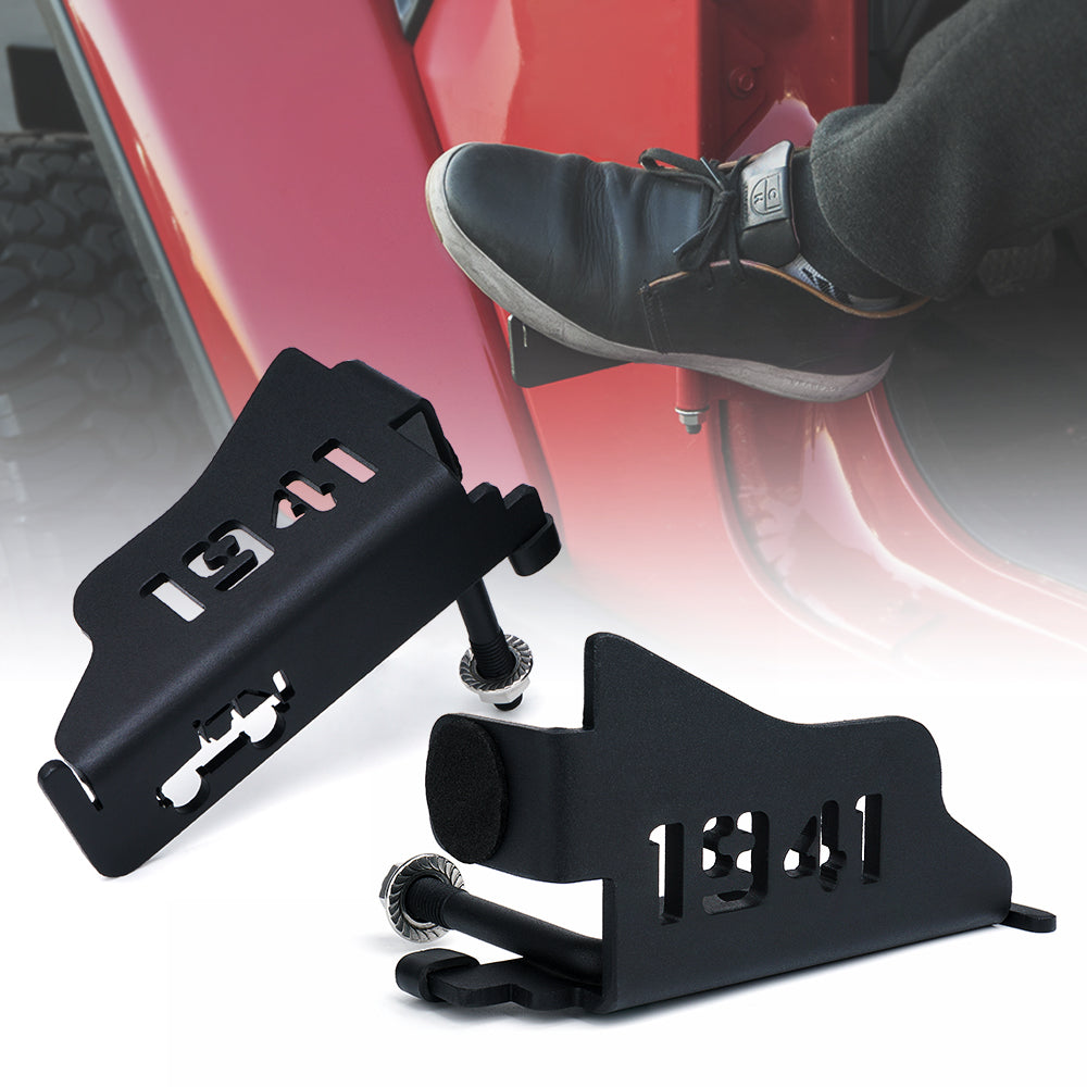 Xprite Front Foot Pegs for 2018+ Jeep Wrangler JL