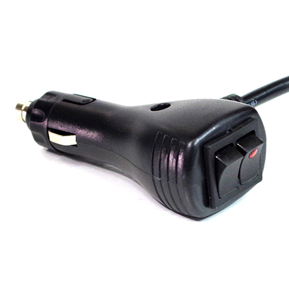 Xprite 12V 7" 3 Wire Cigarette Lighter Connector With Switches