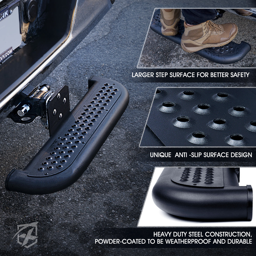 Trailer 26" Tow Hitch Step with Hitch Lock for 2 Inch Receiver