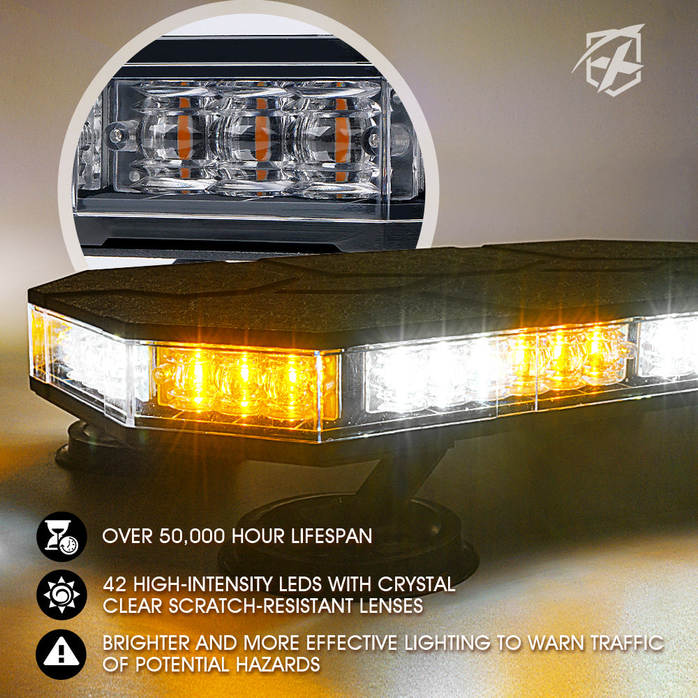 Mini Emergency Rooftop Light Bar with Magnetic Base | Ranger G2 Series
