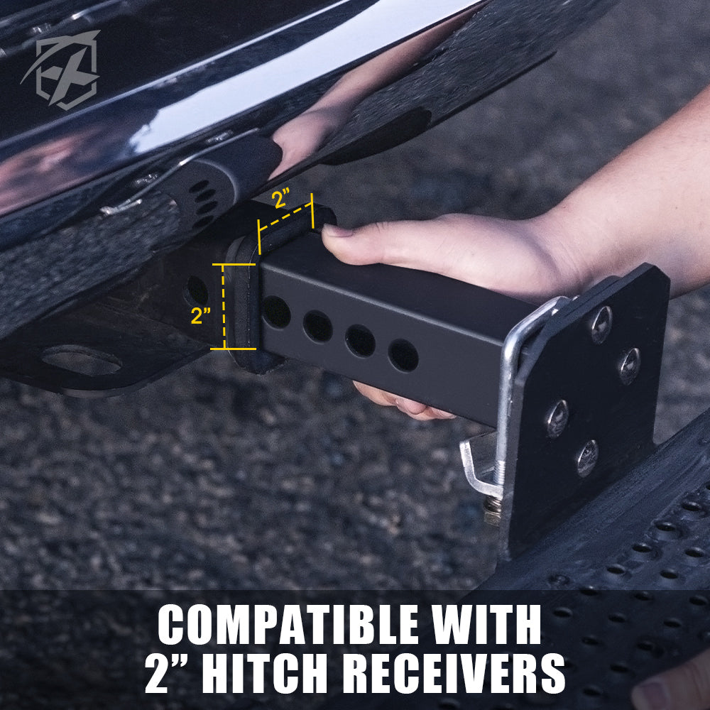 Trailer 26" Tow Hitch Step with Hitch Lock for 2 Inch Receiver