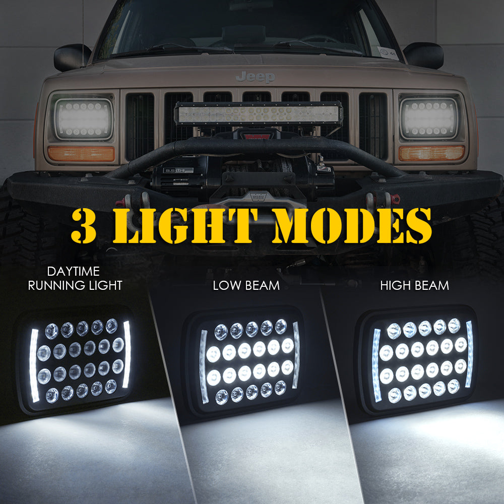 LED Headlights Modes