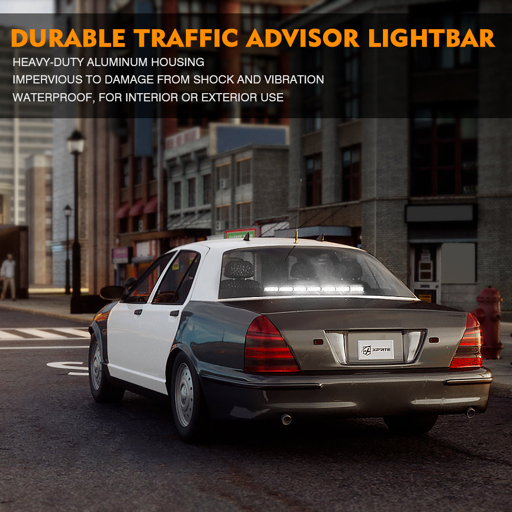 31" Traffic Advisor Strobe Light Bar | Controller LED 7 Series