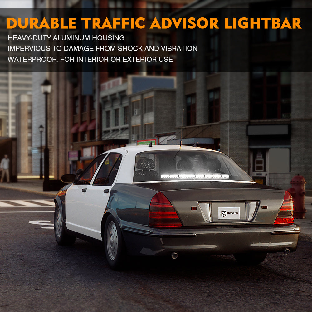 35"  LED Directional Traffic Advisor Light Bar | 8 Series