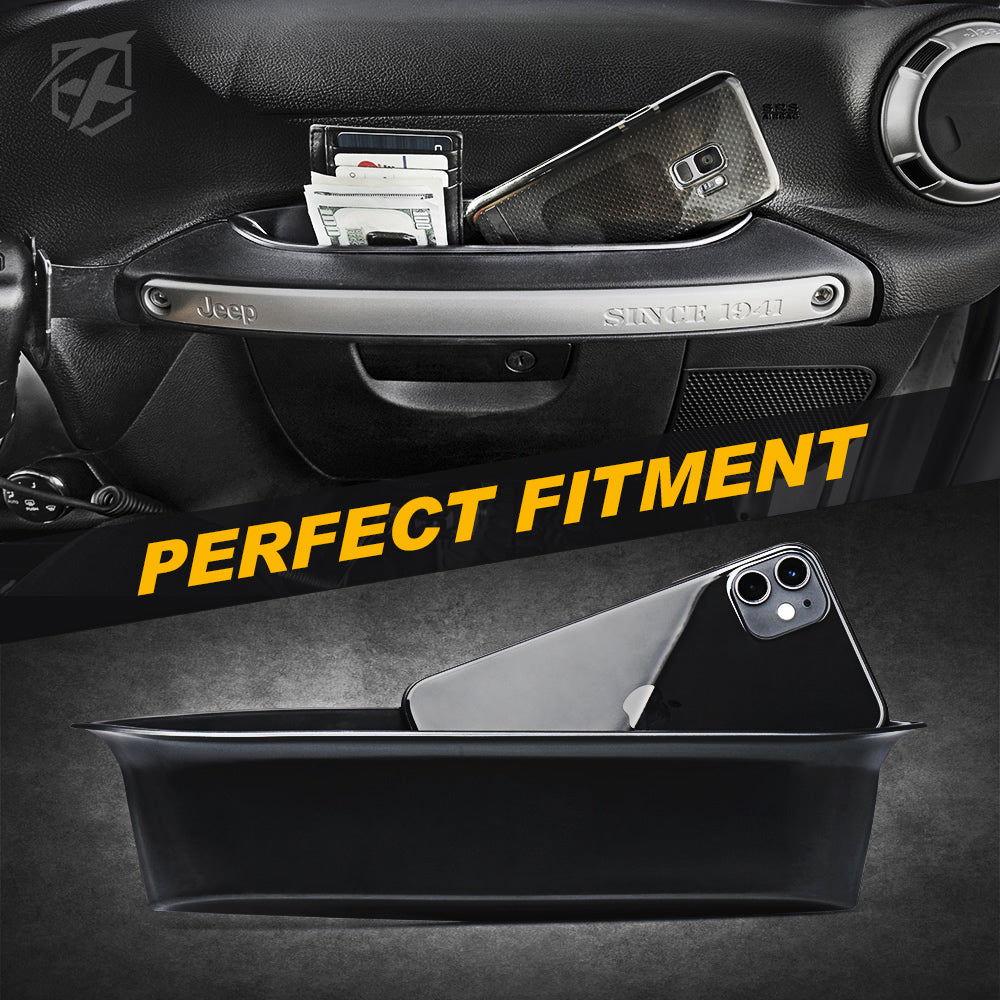 Grab Handle Storage Tray Fitment