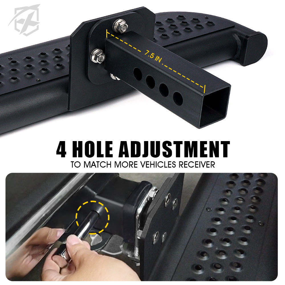 Trailer 26" Tow Hitch Step with Hitch Lock for 2 Inch Receiver