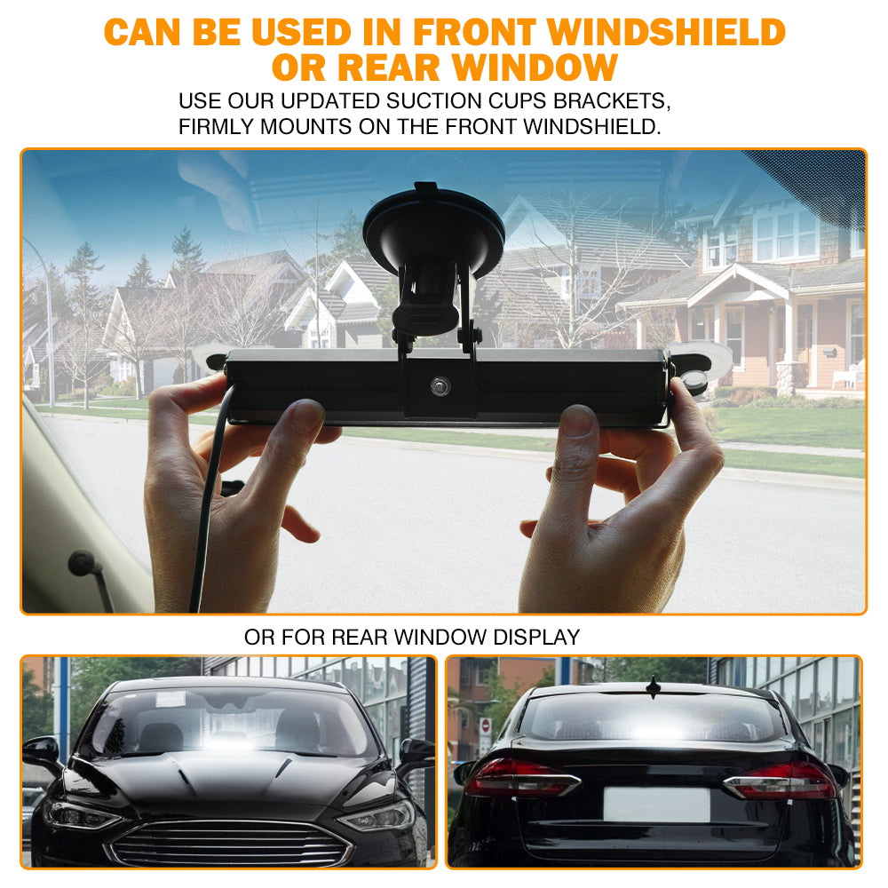 8" Windshield LED Strobe Lights | Cadet Series