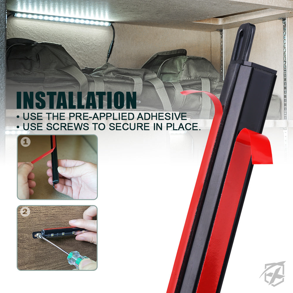 Universal Gun Safe Light Set Installation