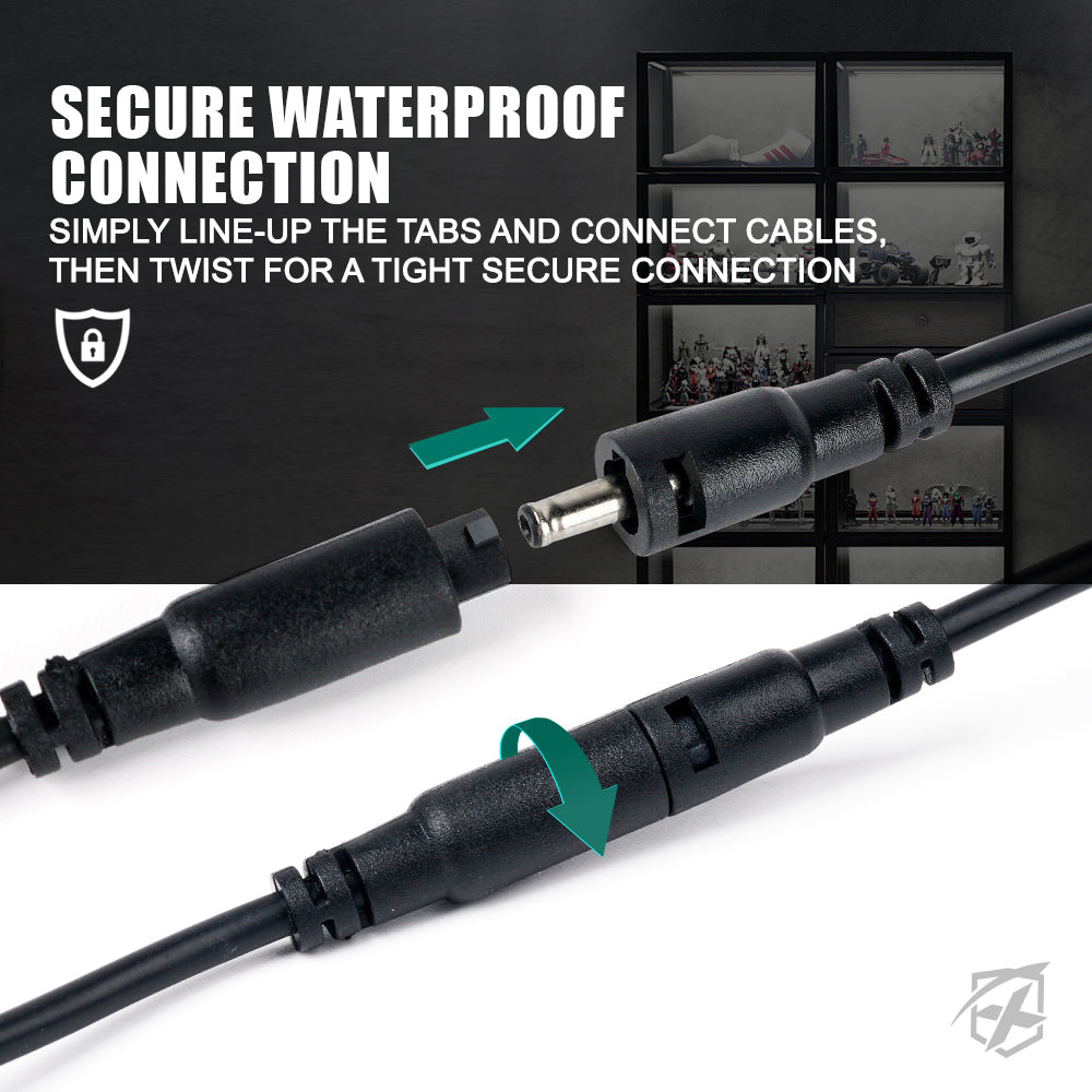 Universal Gun Safe Light Set Connection