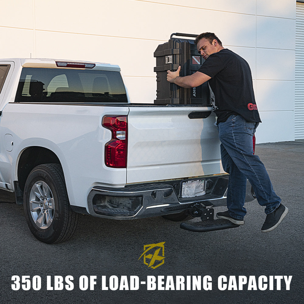 Trailer 26" Tow Hitch Step with Hitch Lock for 2 Inch Receiver