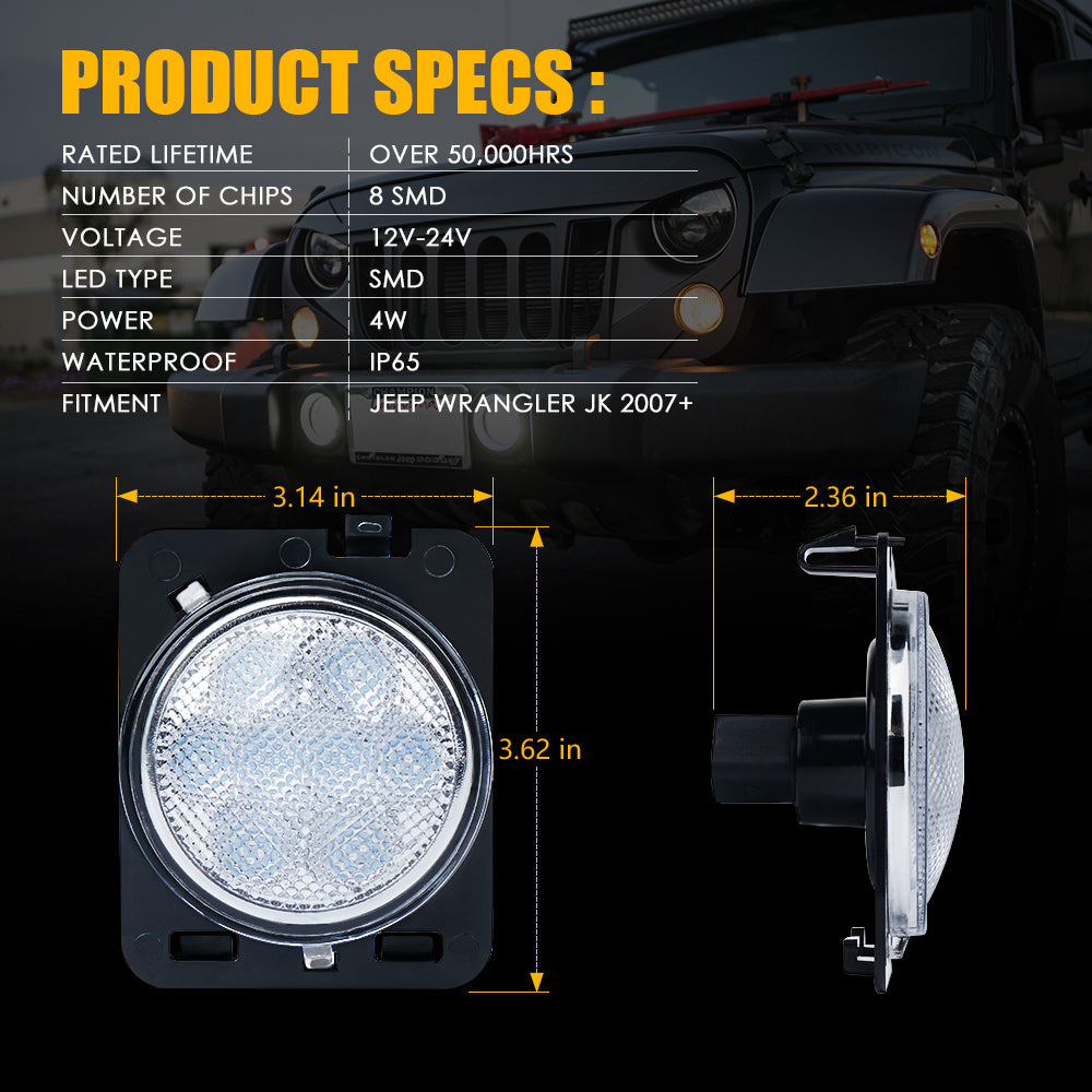 LED Side Marker Fender Lights