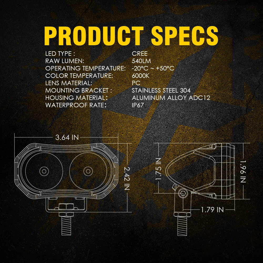 LED Spot Light Specs