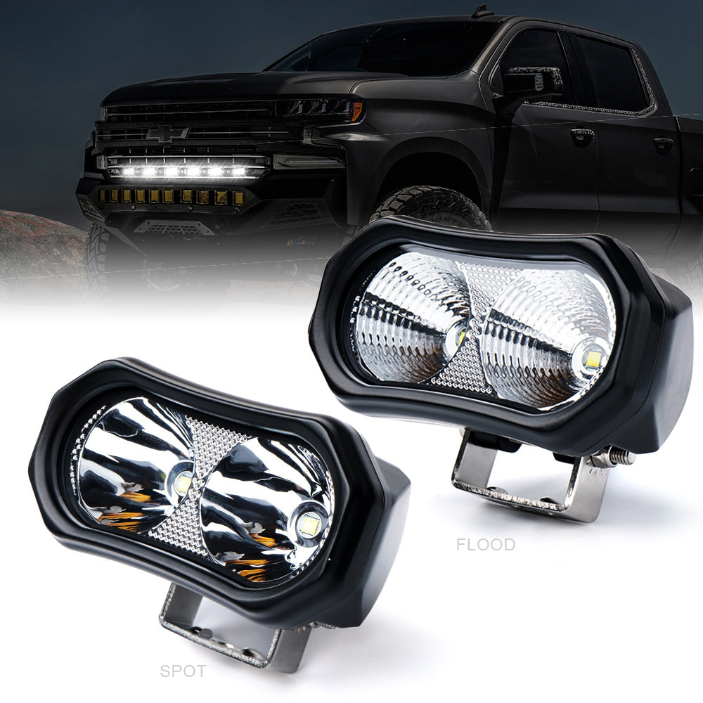 Led Pod Fog Lights Silverado LED Light Pod - Universal Led Pod Fog Lights Silverado LED Light Pod - Universal