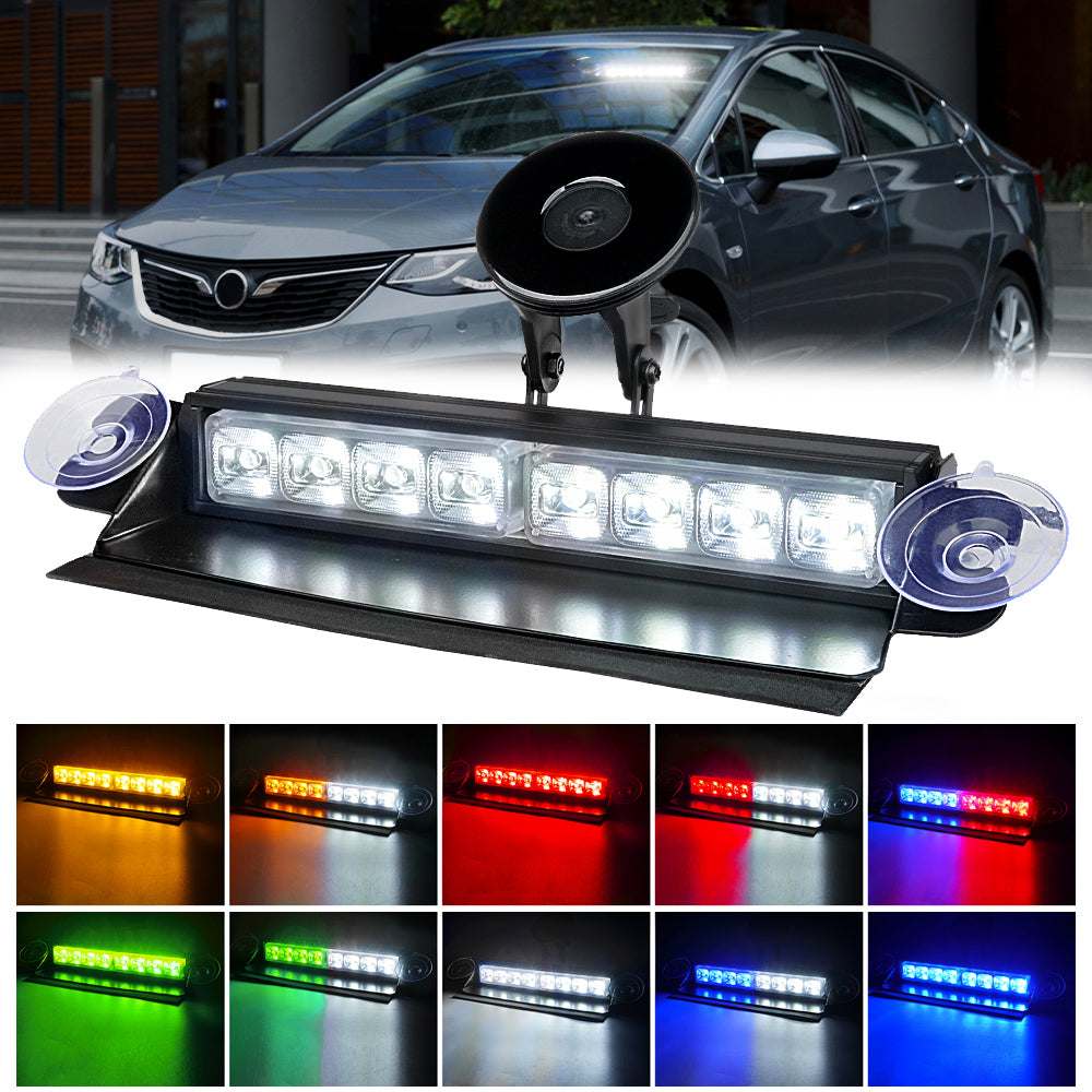 8" Windshield LED Strobe Lights | Cadet Series