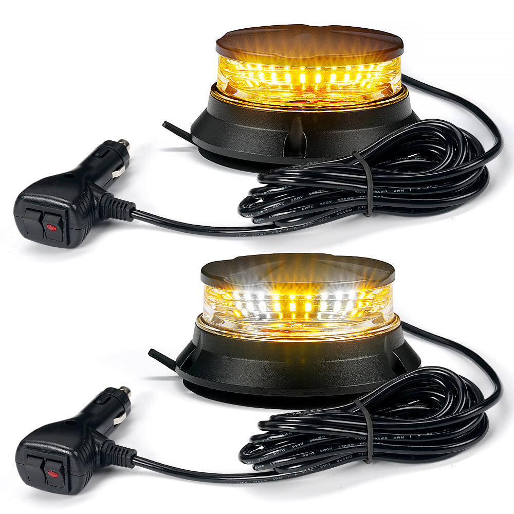LED Emergency Strobe Light, Mini Flashing Beacon Light Magnetic